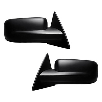 Replacement - Driver and Passenger Side Power Remote View Mirror Set (Non-Heated, Non-Foldaway) (Standard Line)
