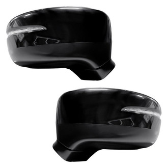 Replacement - Driver and Passenger Side Power View Mirror Set (Heated, Foldaway) (Standard Line)