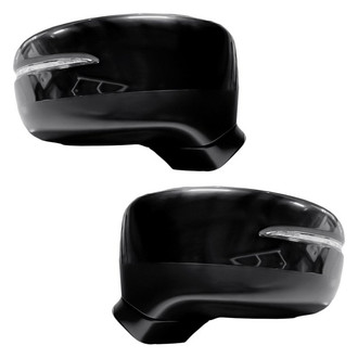 Replacement - Driver and Passenger Side Power View Mirror Set (Heated, Foldaway) (Standard Line)