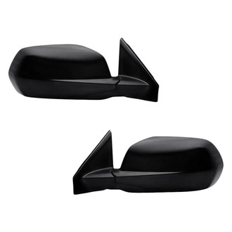 Replacement - Driver and Passenger Side Power Remote View Mirror Set (Heated, Foldaway) (Standard Line)