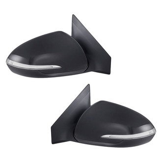 Replacement - Driver and Passenger Side Power View Mirror Set (Heated, Foldaway) (Standard Line)