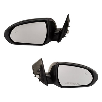 Replacement - Driver and Passenger Side Power View Mirror Set (Heated, Foldaway) (Standard Line)