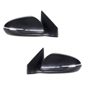 Replacement - Driver and Passenger Side Power View Mirror Set (Heated, Foldaway) (Standard Line)