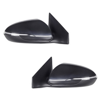 Replacement - Driver and Passenger Side Power View Mirror Set (Heated, Foldaway) (Standard Line)