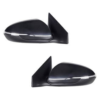 Replacement - Driver and Passenger Side Power View Mirror Set (Heated, Foldaway) (Standard Line)