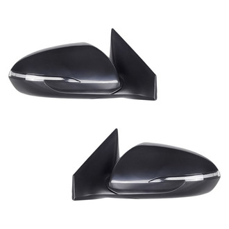 Replacement - Driver and Passenger Side Power View Mirror Set (Heated, Foldaway) (Standard Line)