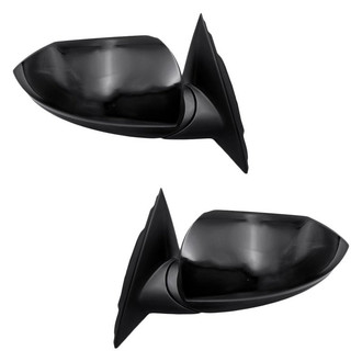 Replacement - Driver and Passenger Side Power View Mirror Set (Non-Heated, Foldaway) (Standard Line)