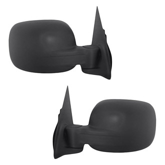 Replacement - Driver and Passenger Side Manual View Mirror Set (Non-Heated, Foldaway) (Standard Line)