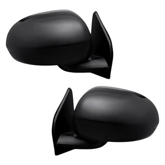 Replacement - Driver and Passenger Side Manual View Mirror Set (Non-Heated, Foldaway) (Standard Line)