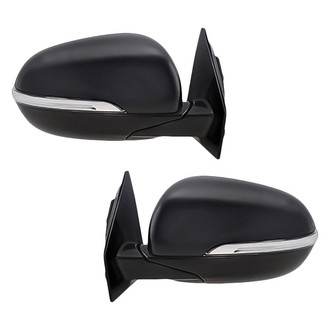 Replacement - Driver and Passenger Side Power View Mirror Set (Heated, Foldaway) (Standard Line)