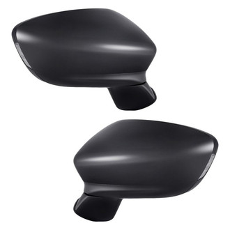 Replacement - Driver and Passenger Side Power View Mirror Set (Heated, Foldaway) (Standard Line)