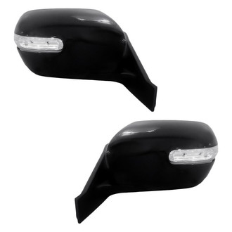 Replacement - Driver and Passenger Side Power View Mirror Set (Non-Heated, Foldaway) (Standard Line)