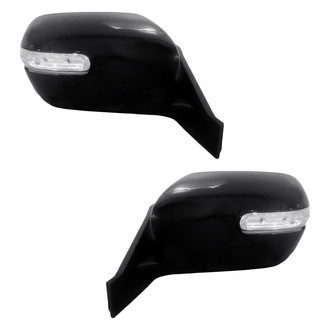 Replacement - Driver and Passenger Side Power View Mirror Set (Heated, Foldaway) (Standard Line)
