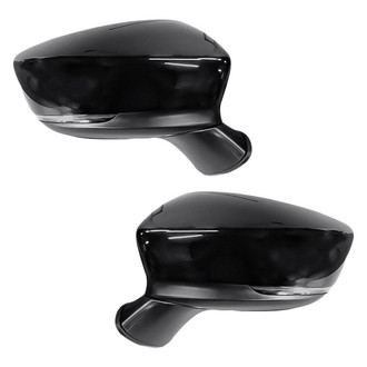 Replacement - Driver and Passenger Side Power View Mirror Set (Heated, Foldaway) (Standard Line)