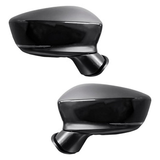 Replacement - Driver and Passenger Side Power View Mirror Set (Non-Heated, Foldaway) (Standard Line)