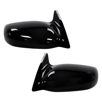 Replacement - Driver and Passenger Side Power Remote View Mirror Set (Non-Heated, Non-Foldaway) (Standard Line)