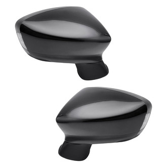 Replacement - Driver and Passenger Side Power View Mirror Set (Non-Heated, Foldaway) (Standard Line)