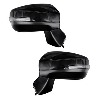 Replacement - Driver and Passenger Side Power View Mirror Set (Heated, Foldaway) (Standard Line)
