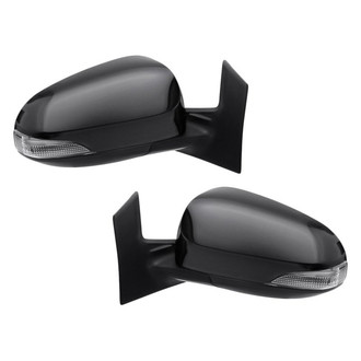 Replacement - Driver and Passenger Side Power View Mirror Set (Heated, Foldaway) (Standard Line)