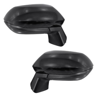 Replacement - Driver and Passenger Side Power View Mirror Set (Heated, Foldaway) (Standard Line)