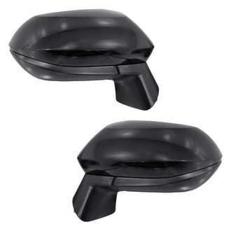 Replacement - Driver and Passenger Side Power View Mirror Set (Non-Heated, Foldaway) (Standard Line)