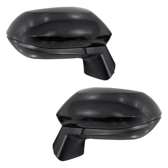 Replacement - Driver and Passenger Side Power View Mirror Set (Heated, Foldaway) (Standard Line)