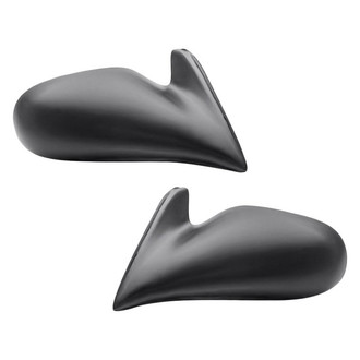 Replacement - Driver and Passenger Side Manual View Mirror Set (Non-Heated, Non-Foldaway) (Standard Line)