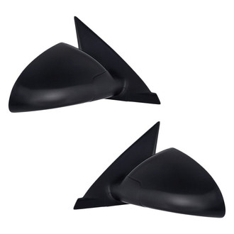Replacement - Driver and Passenger Side Power View Mirror Set (Non-Heated, Foldaway) (Standard Line)