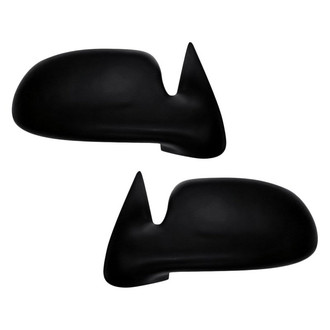 Replacement - Driver and Passenger Side Manual View Mirror Set (Non-Heated, Non-Foldaway) (Standard Line)