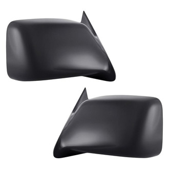 Replacement - Driver and Passenger Side Manual View Mirror Set (Non-Heated, Non-Foldaway) (Standard Line)