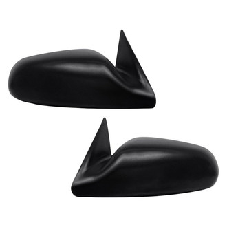 Replacement - Driver and Passenger Side Power Remote View Mirror Set (Non-Heated, Non-Foldaway) (Standard Line)