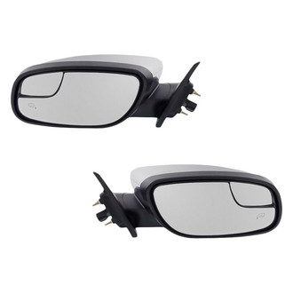 Replacement - Driver and Passenger Side Power View Mirror Set (Heated, Foldaway) (Standard Line)