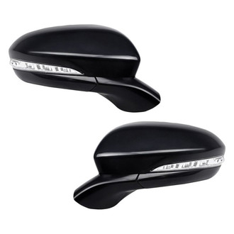 Replacement - Driver and Passenger Side Power View Mirror Set (Heated, Foldaway) (Standard Line)
