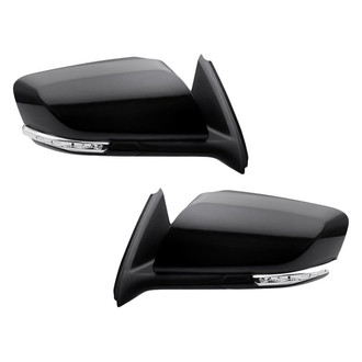 Replacement - Driver and Passenger Side Power View Mirror Set (Heated, Foldaway) (Standard Line)