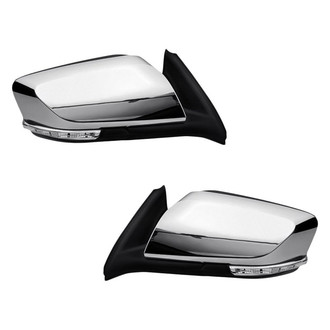 Replacement - Driver and Passenger Side Power View Mirror Set (Heated, Foldaway) (Standard Line)