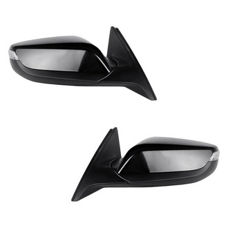 Replacement - Driver and Passenger Side Power View Mirror Set (Heated, Foldaway) (Standard Line)