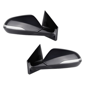 Replacement - Driver and Passenger Side Power View Mirror Set (Heated, Foldaway) (Standard Line)