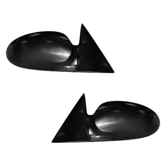 Replacement - Driver and Passenger Side Power Remote View Mirror Set (Heated, Foldaway) (Standard Line)