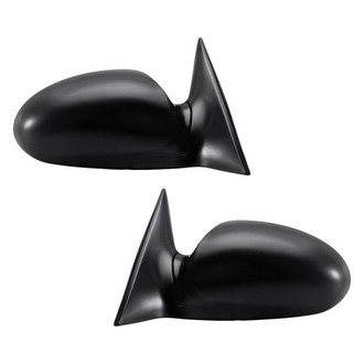 Replacement - Driver and Passenger Side Manual View Mirror Set (Non-Heated, Foldaway) (Standard Line)