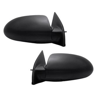 Replacement - Driver and Passenger Side Manual View Mirror Set (Non-Heated, Foldaway) (Standard Line)