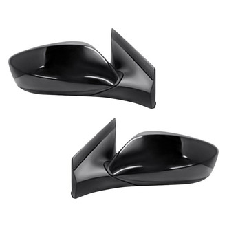 Replacement - Driver and Passenger Side Manual View Mirror Set (Non-Heated, Foldaway) (Standard Line)