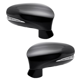 Replacement - Driver and Passenger Side Power View Mirror Set (Heated, Foldaway) (Standard Line)