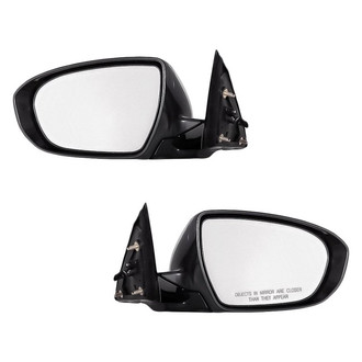 Replacement - Driver and Passenger Side Power View Mirror Set (Heated, Foldaway) (Standard Line)