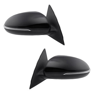 Replacement - Driver and Passenger Side Power View Mirror Set (Heated, Foldaway) (Standard Line)