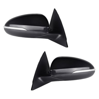 Replacement - Driver and Passenger Side Power View Mirror Set (Heated, Foldaway) (Standard Line)