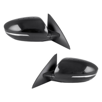 Replacement - Driver and Passenger Side Power View Mirror Set (Heated, Foldaway) (Standard Line)
