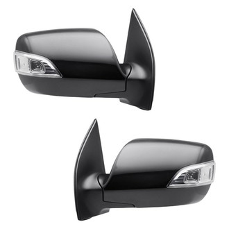 Replacement - Driver and Passenger Side Power View Mirror Set (Non-Heated, Foldaway) (Standard Line)