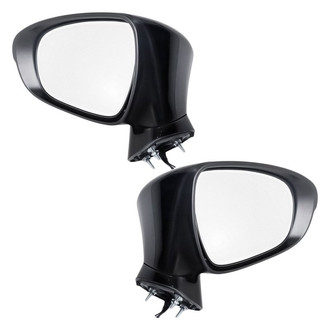 Replacement - Driver and Passenger Side Power View Mirror Set (Heated, Foldaway) (Standard Line)