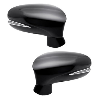 Replacement - Driver and Passenger Side Power View Mirror Set (Heated, Foldaway) (Standard Line)