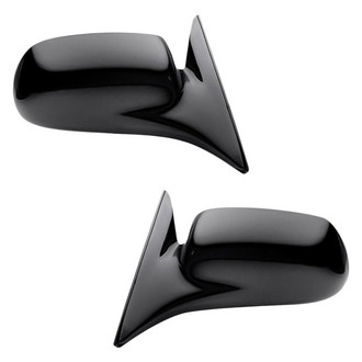 Replacement - Driver and Passenger Side Manual Remote View Mirror Set (Non-Heated, Non-Foldaway) (Standard Line)